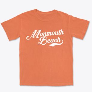Monmouth Beach New Jersey Vintage Team Premium Heavyweight T-shirt