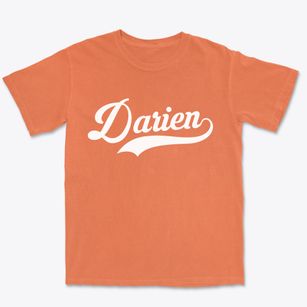 Darien Illinois Vintage Team Premium Heavyweight T-shirt