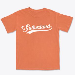 Sutherland Iowa Vintage Team Premium Heavyweight T-shirt