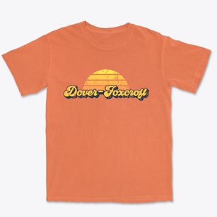 Dover-foxcroft Maine Sublime Sunset Premium Heavyweight T-shirt
