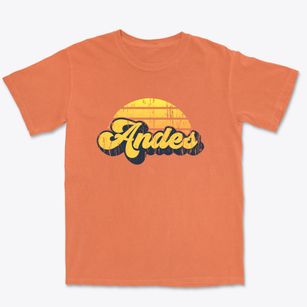 Andes New York Sublime Sunset Premium Heavyweight T-shirt