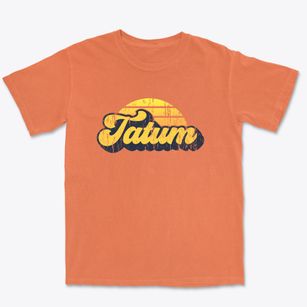 Tatum New Mexico Sublime Sunset Premium Heavyweight T-shirt