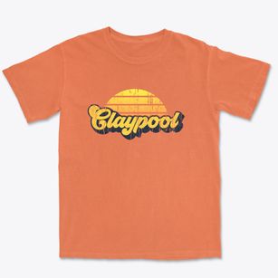 Claypool Indiana Sublime Sunset Premium Heavyweight T-shirt