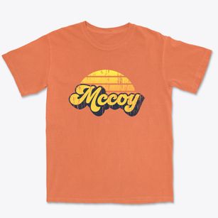 Mccoy Colorado Sublime Sunset Premium Heavyweight T-shirt