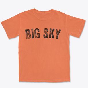 Big Sky Montana Timeless Retro Premium Heavyweight T-shirt