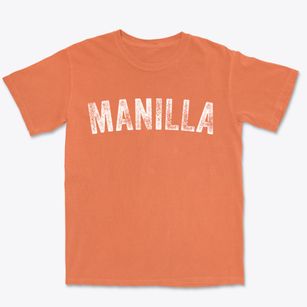 Manilla Iowa Timeless Retro Premium Heavyweight T-shirt