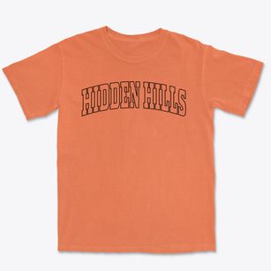 Hidden Hills California Trendy Block Premium Heavyweight T-shirt