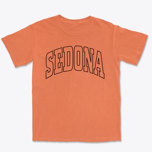 Sedona Arizona Trendy Block Premium Heavyweight T-shirt