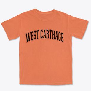 West Carthage New York Varsity Premium Heavyweight T-shirt