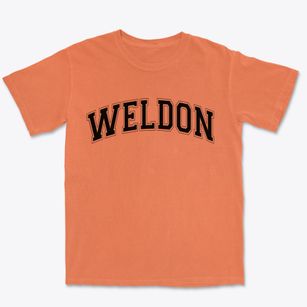 Weldon North Carolina Varsity Premium Heavyweight T-shirt