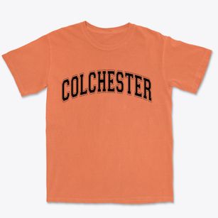 Colchester Connecticut Varsity Premium Heavyweight T-shirt