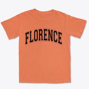 Florence Illinois Varsity Premium Heavyweight T-shirt