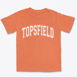 Topsfield Massachusetts Varsity Premium Heavyweight T-shirt