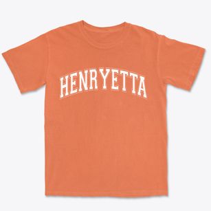 Henryetta Oklahoma Varsity Premium Heavyweight T-shirt