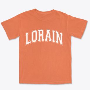 Lorain Wisconsin Varsity Premium Heavyweight T-shirt