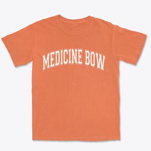 Medicine Bow Wyoming Varsity Premium Heavyweight T-shirt