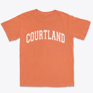 Courtland Kansas Varsity Premium Heavyweight T-shirt
