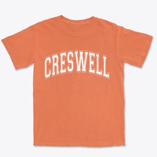 Creswell North Carolina Varsity Premium Heavyweight T-shirt