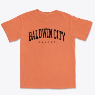 Baldwin City Kansas Urban Vibe Premium Heavyweight T-shirt
