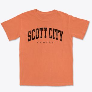 Scott City Kansas Urban Vibe Premium Heavyweight T-shirt