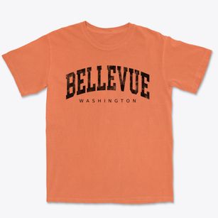 Bellevue Washington Urban Vibe Premium Heavyweight T-shirt
