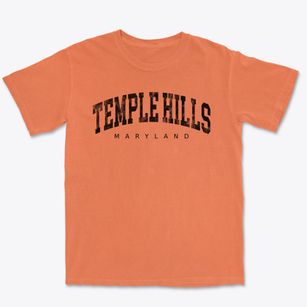 Temple Hills Maryland Urban Vibe Premium Heavyweight T-shirt
