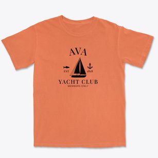 Ava Illinois Yacht Club Premium Heavyweight T-shirt