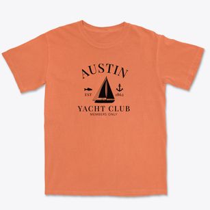Austin Nevada Yacht Club Premium Heavyweight T-shirt
