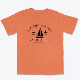 Mansfield Center Massachusetts Yacht Club Premium Heavyweight T-shirt