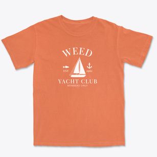 Weed California Yacht Club Premium Heavyweight T-shirt