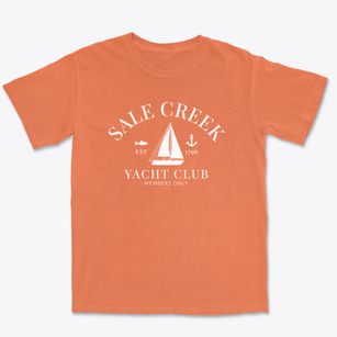 Sale Creek Tennessee Yacht Club Premium Heavyweight T-shirt