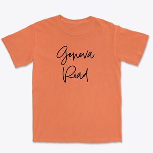 Geneva Road Illinois Freestyle Premium Heavyweight T-shirt