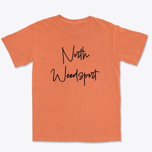 North Weedsport New York Freestyle Premium Heavyweight T-shirt
