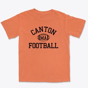 Canton Massachusetts Football Premium Heavyweight T-shirt