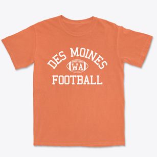 Des Moines Washington Football Premium Heavyweight T-shirt
