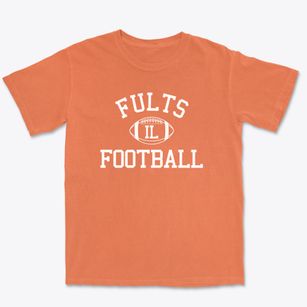 Fults Illinois Football Premium Heavyweight T-shirt