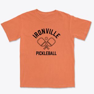 Ironville New York Pickleball Premium Heavyweight T-shirt