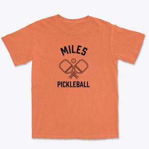 Miles Texas Pickleball Premium Heavyweight T-shirt