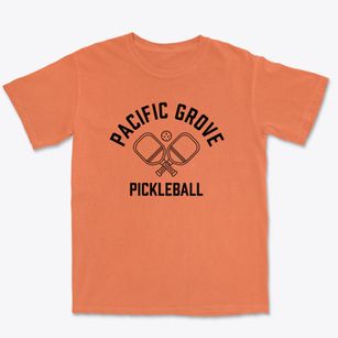 Pacific Grove California Pickleball Premium Heavyweight T-shirt