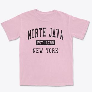 North Java New York Classic Established Premium Heavyweight T-shirt