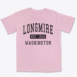 Longmire Washington Classic Established Premium Heavyweight T-shirt