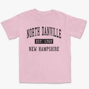 North Danville New Hampshire Classic Established Premium Heavyweight T-shirt