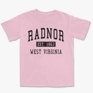 Radnor West Virginia Classic Established Premium Heavyweight T-shirt