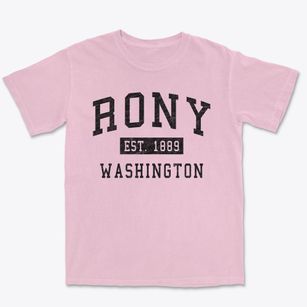 Rony Washington Classic Established Premium Heavyweight T-shirt