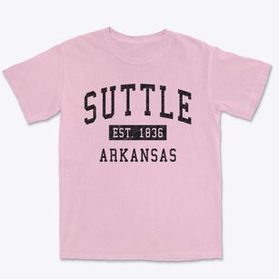 Suttle Arkansas Classic Established Premium Heavyweight T-shirt