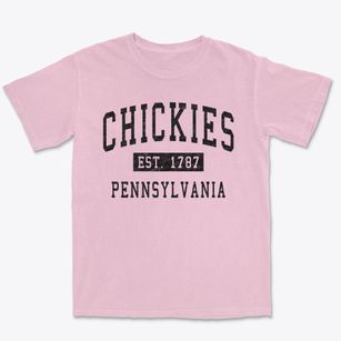 Chickies Pennsylvania Classic Established Premium Heavyweight T-shirt