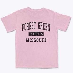 Forest Green Missouri Classic Established Premium Heavyweight T-shirt