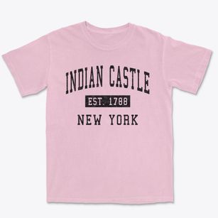 Indian Castle New York Classic Established Premium Heavyweight T-shirt