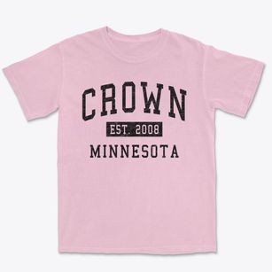 Crown Minnesota Classic Established Premium Heavyweight T-shirt