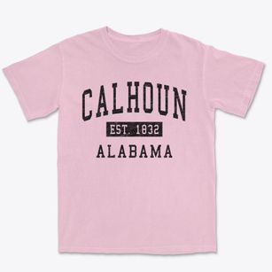 Calhoun Alabama Classic Established Premium Heavyweight T-shirt